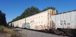 Autorack cars bound for storage 